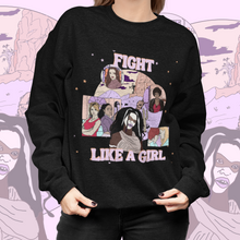 Load image into Gallery viewer, Fight Like a Girl Sweatshirt
