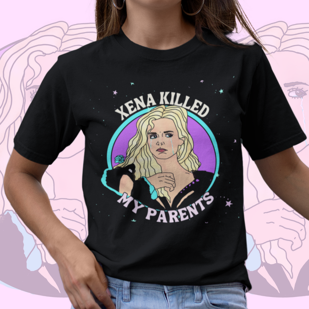 Callisto "Xena Killed My Parents" Super Soft Unisex Tshirt