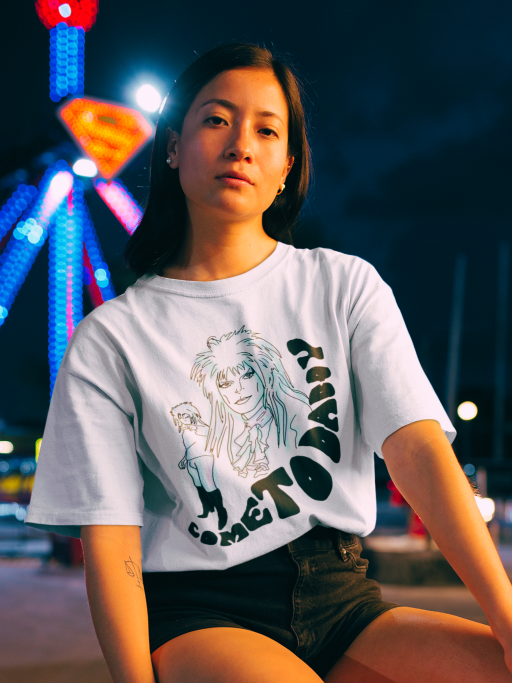 "Come to Daddy" Labyrinth Vintage Style Unisex Tshirt