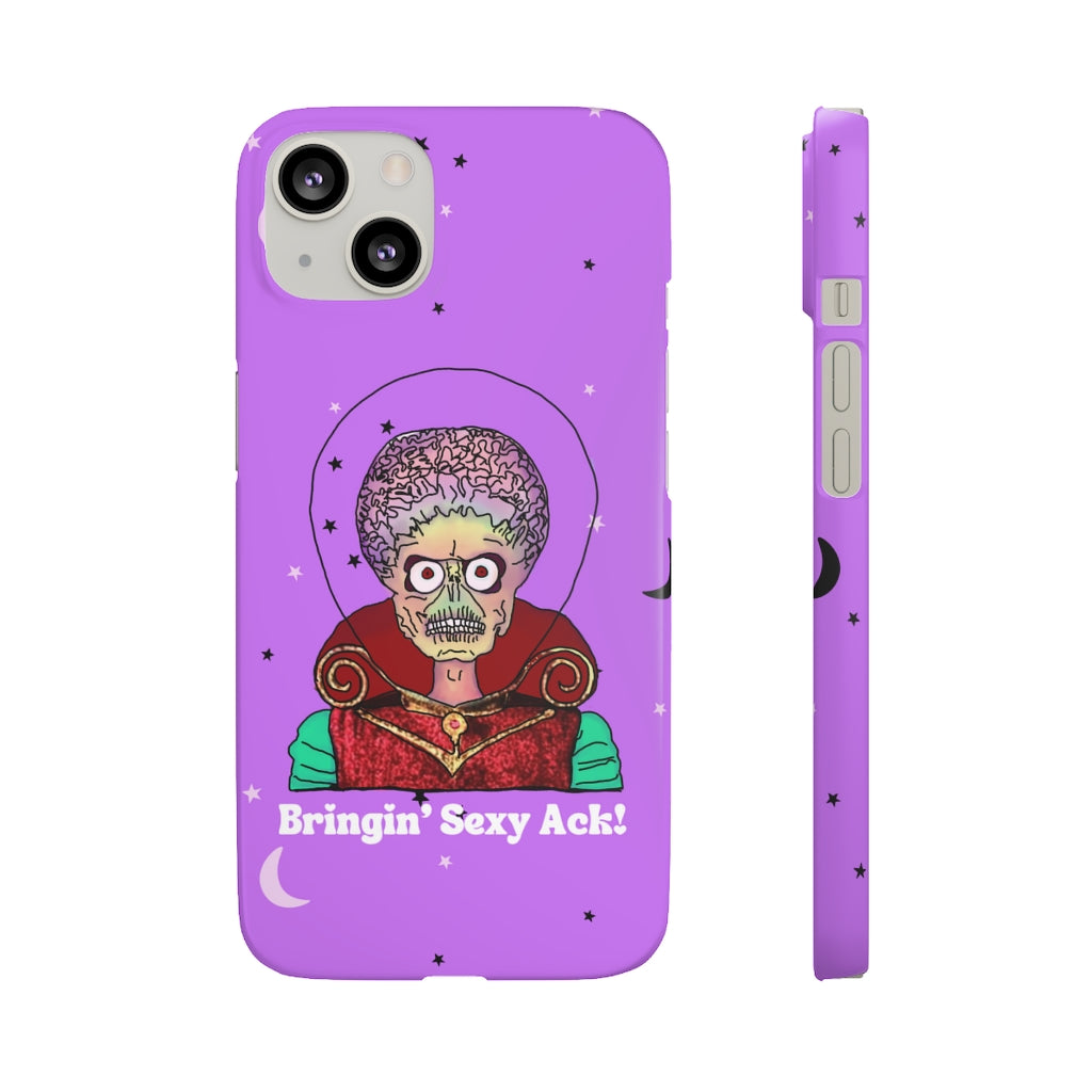 Mars Attacks "Bringin' Sexy Ack!" Phone Snap Case [purple]