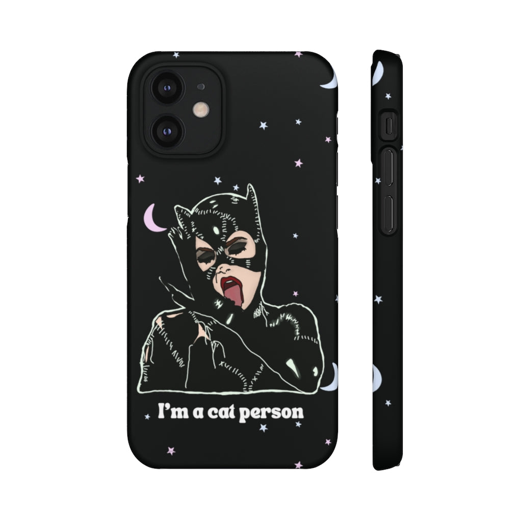 "I'm a Cat Person" Phone Snap Case
