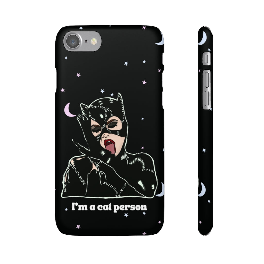 "I'm a Cat Person" Phone Snap Case