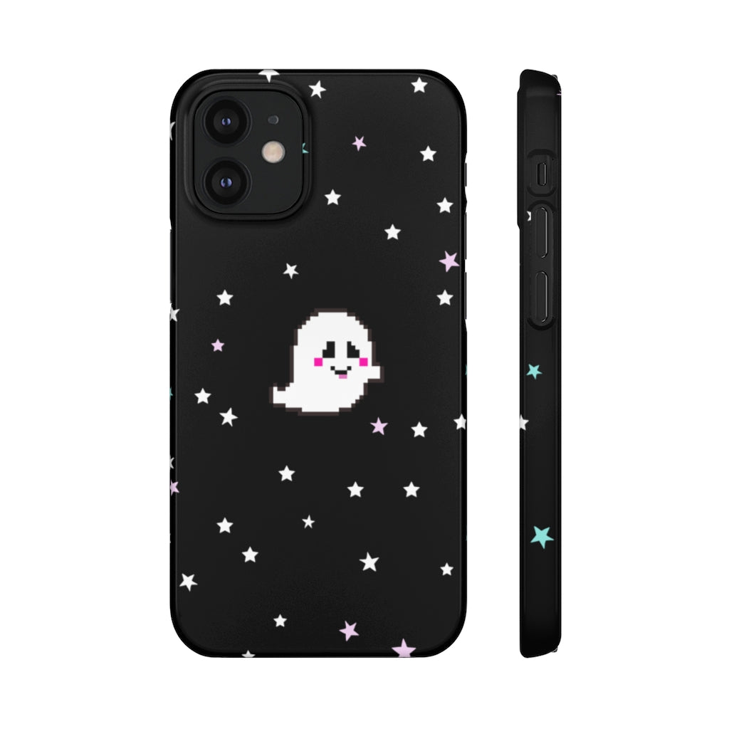 Grinning Ghostie Phone Snap Case