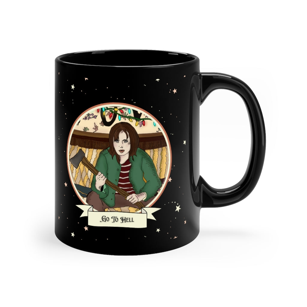 Go To Hell  11oz Black Mug