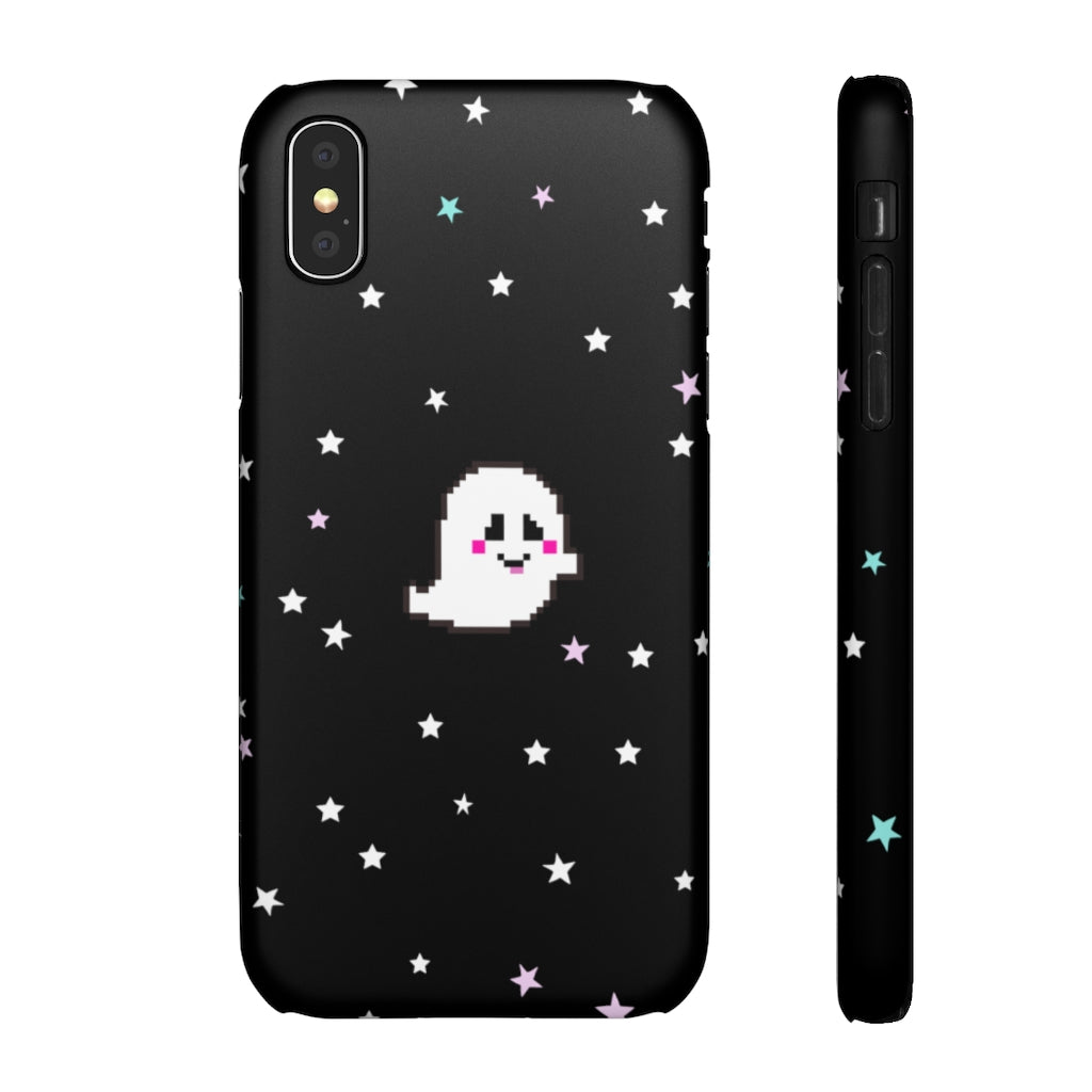 Grinning Ghostie Phone Snap Case