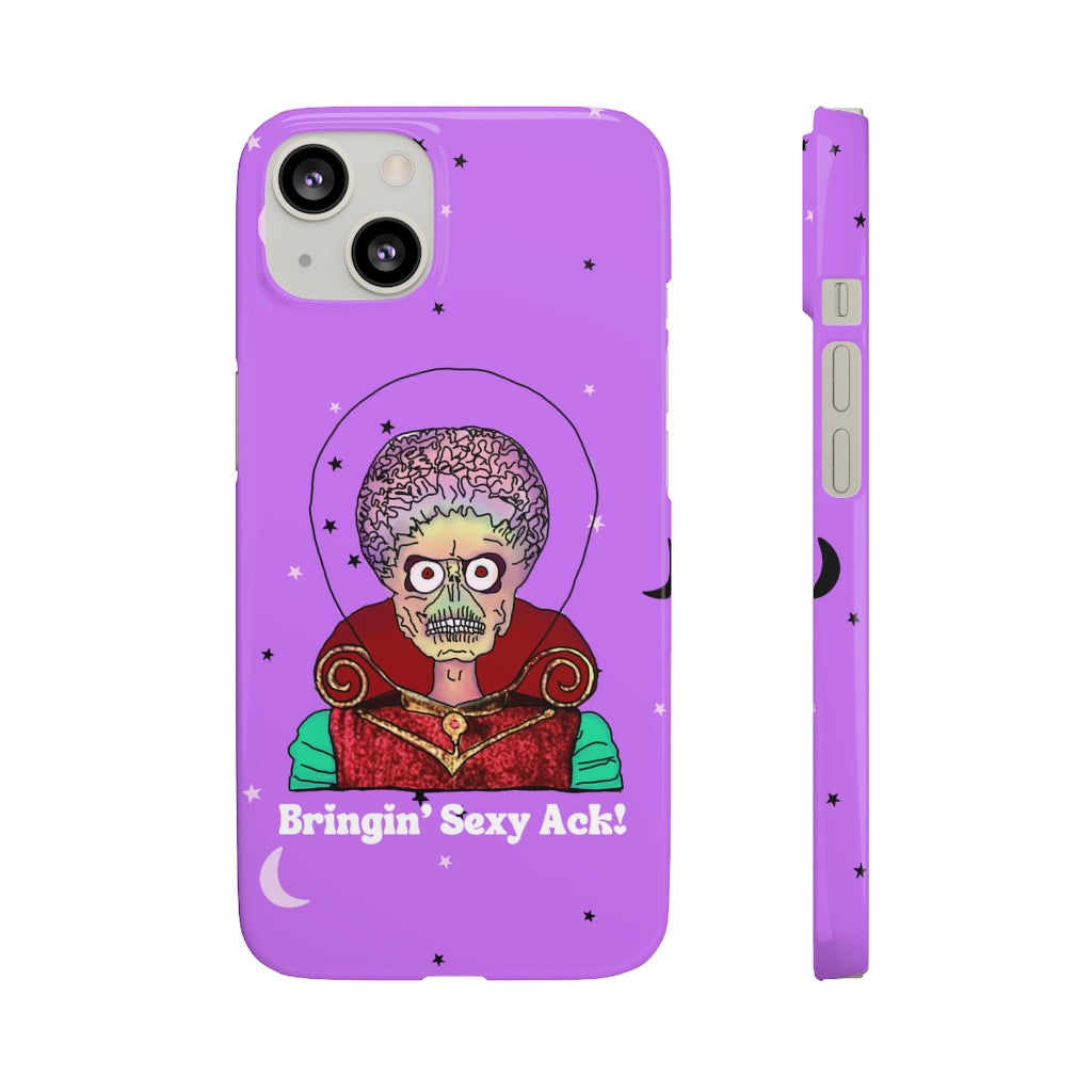 Mars Attacks "Bringin' Sexy Ack!" Phone Snap Case [purple]