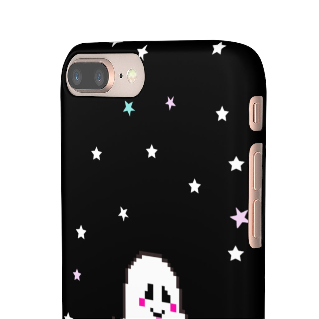 Grinning Ghostie Phone Snap Case