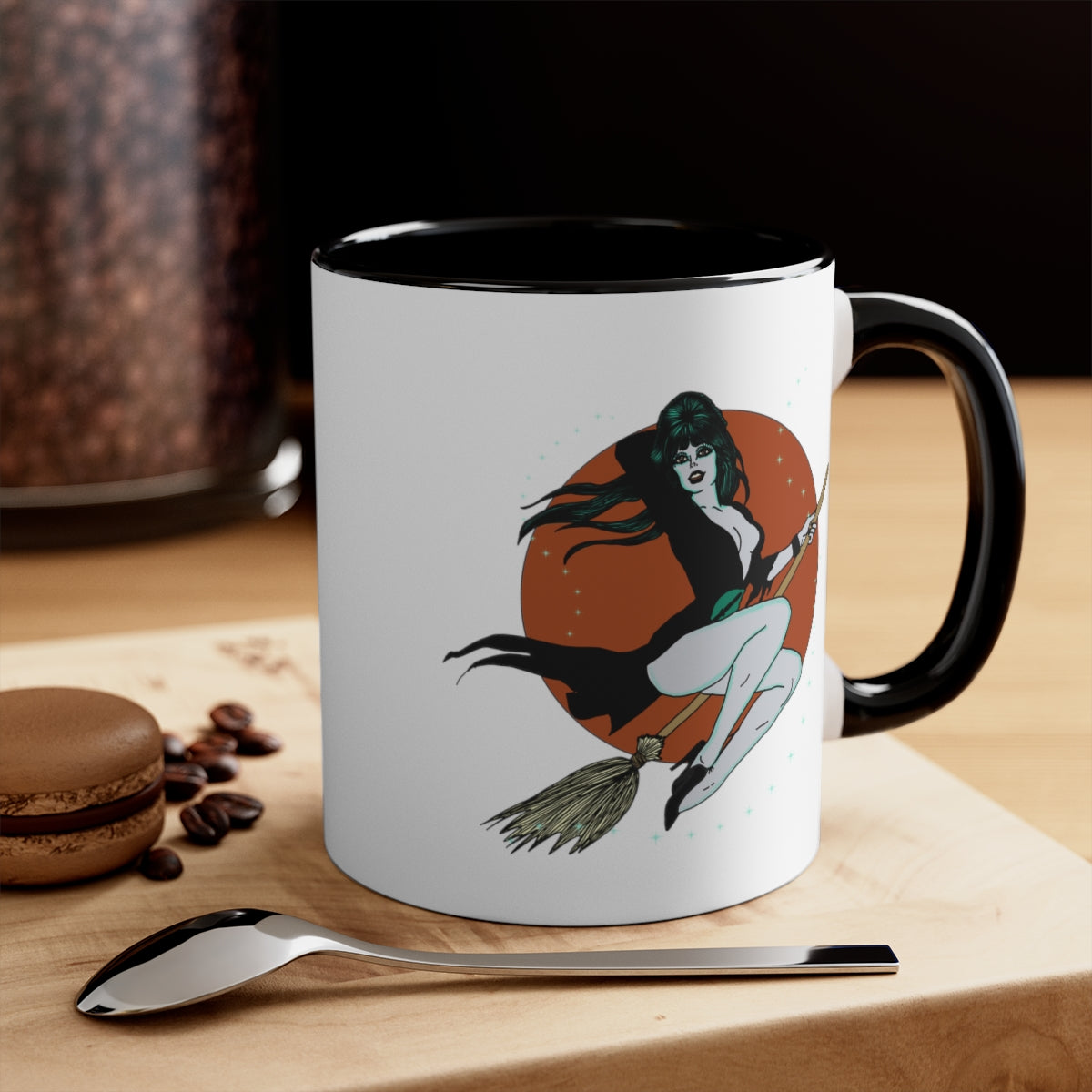 Elvira Moon Witch Coffee & Tea Mug