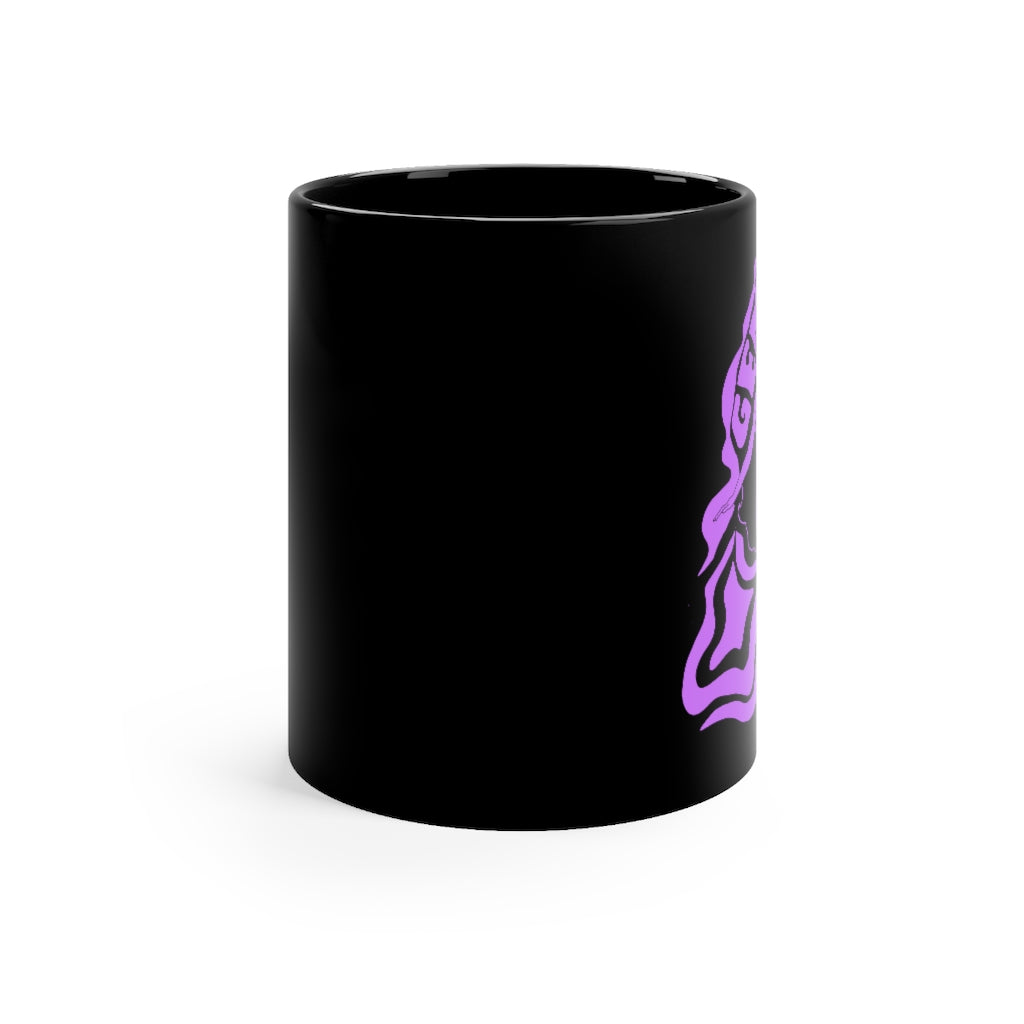 Gemini Twins Black Mug