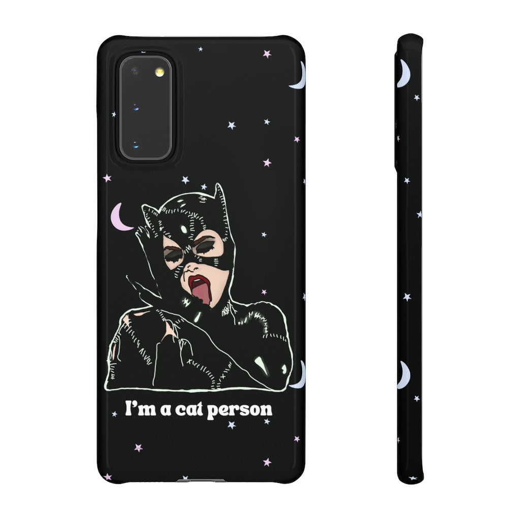 "I'm a Cat Person" Phone Snap Case