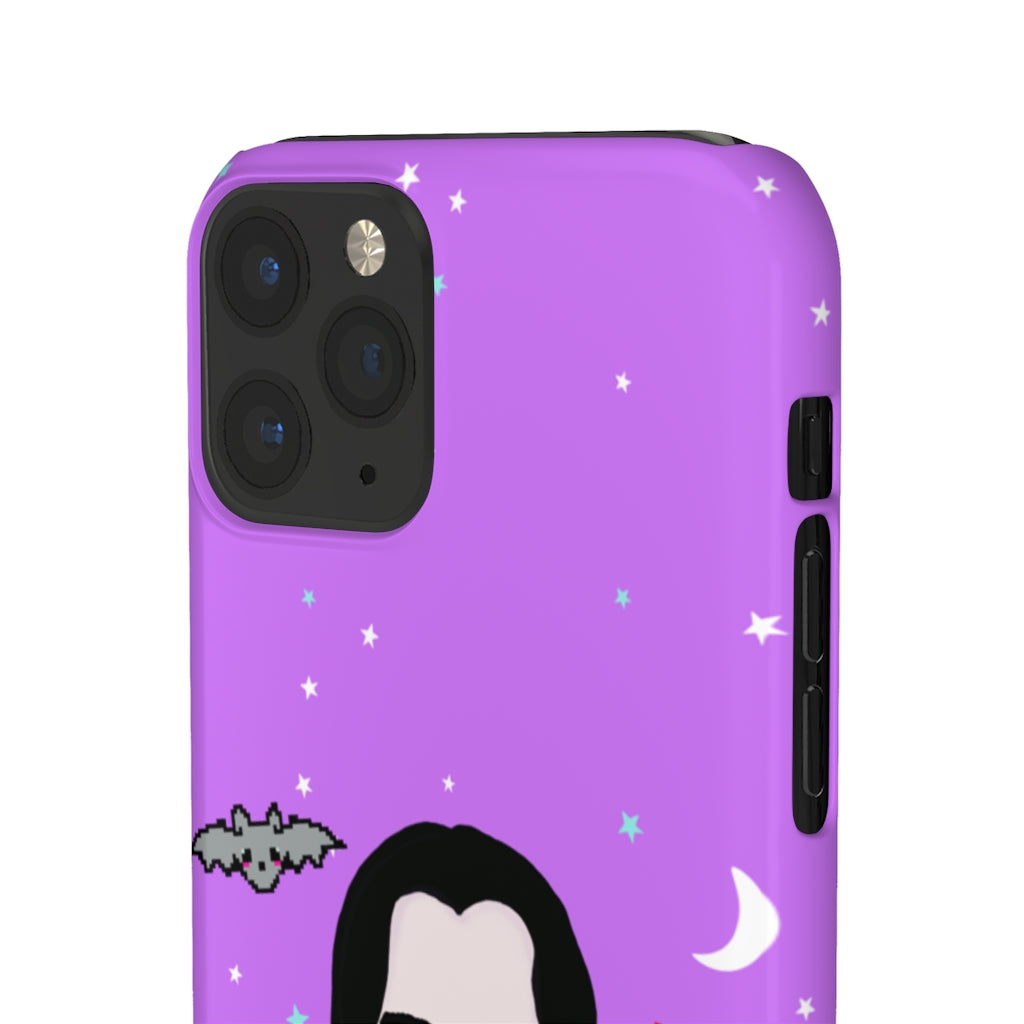 Wednesday Mood Phone Snap Case [purple]