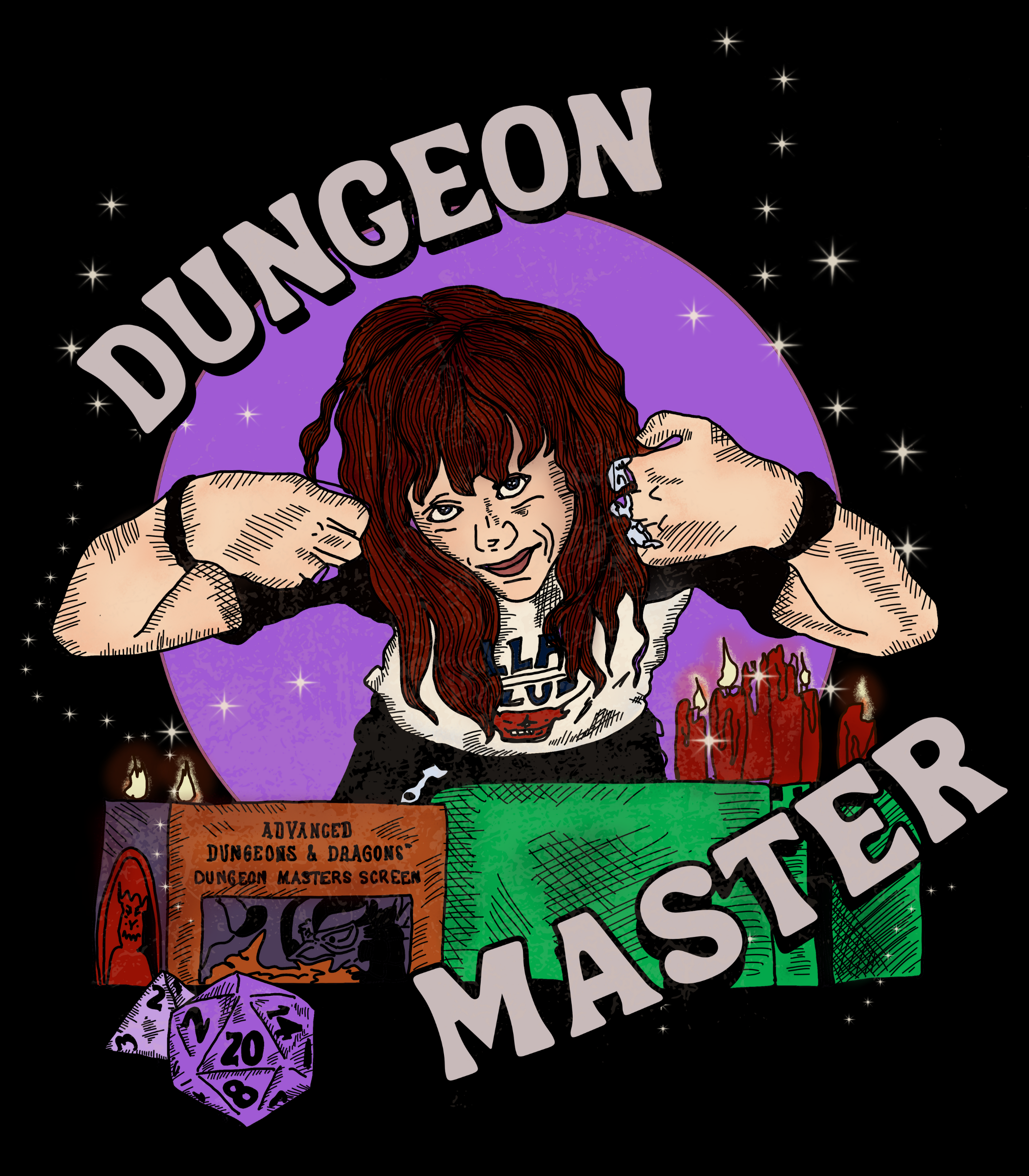 Dungeon Master Black Mug