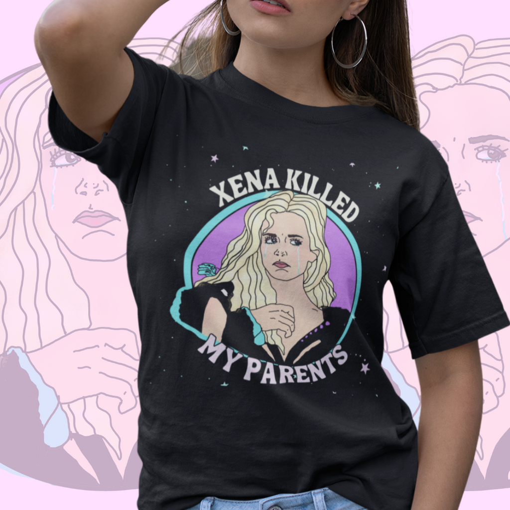 Callisto "Xena Killed My Parents" Super Soft Unisex Tshirt