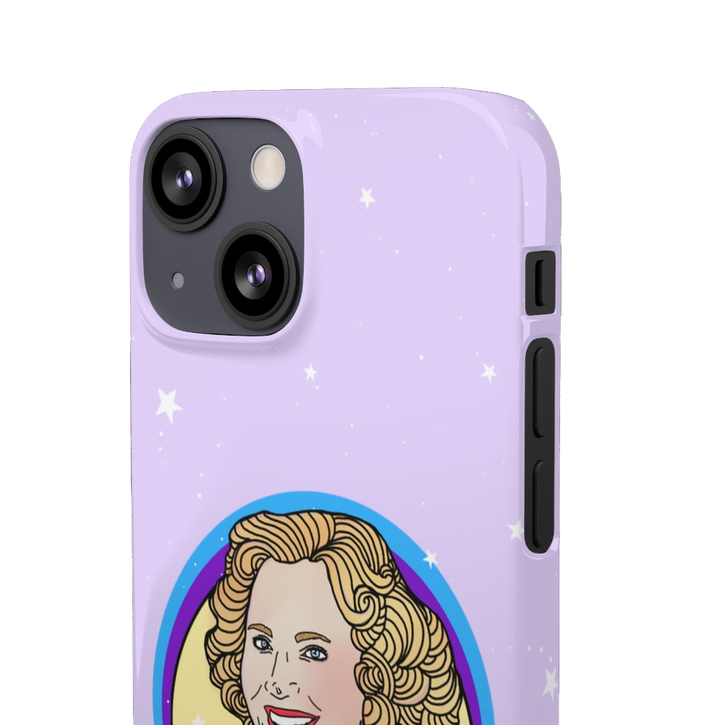 Kitty Forman "Mother Knows Best" Phone Snap Case [lilac]