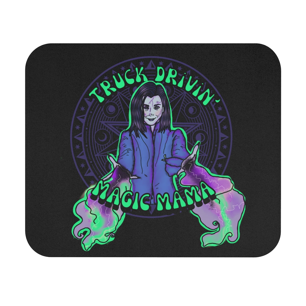"Truck Drivin' Magic Mama" Mouse Pad