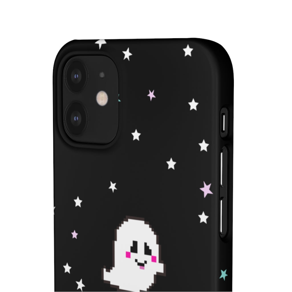 Grinning Ghostie Phone Snap Case