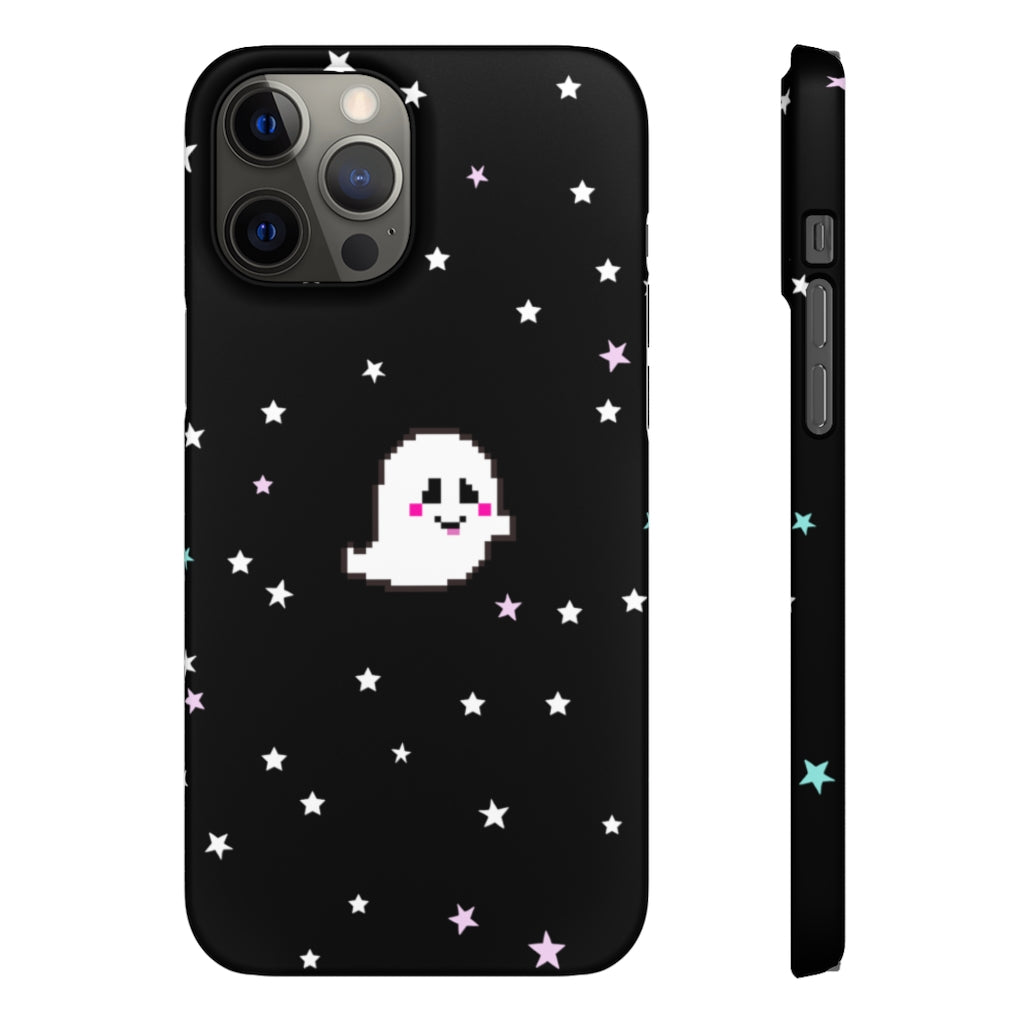 Grinning Ghostie Phone Snap Case
