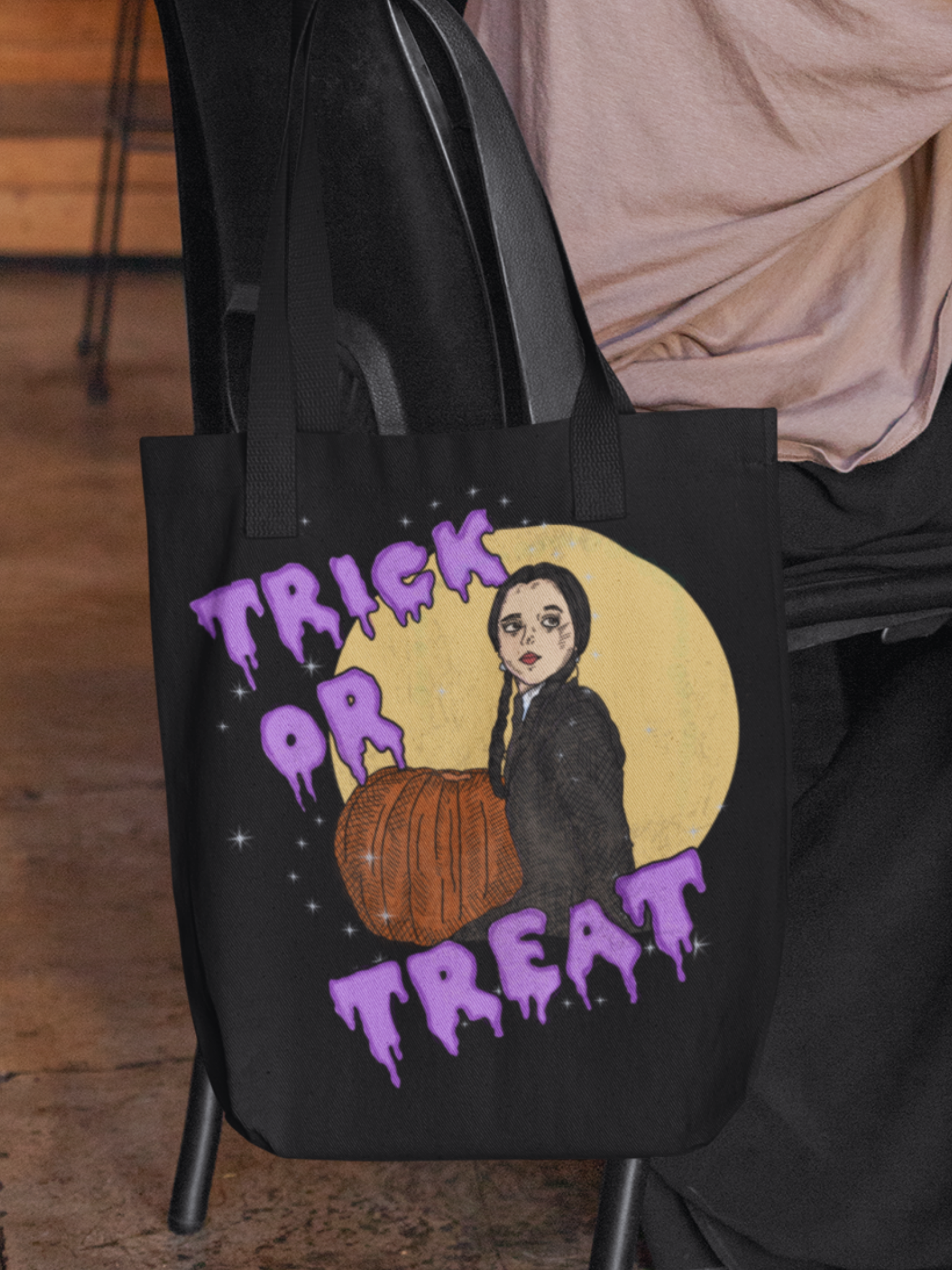 "Trick or Treat"  Bag (Large)