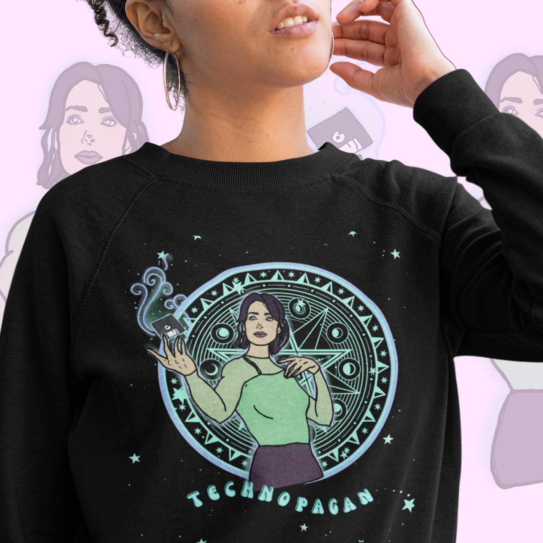 Technopagan Comfy Sweatshirt