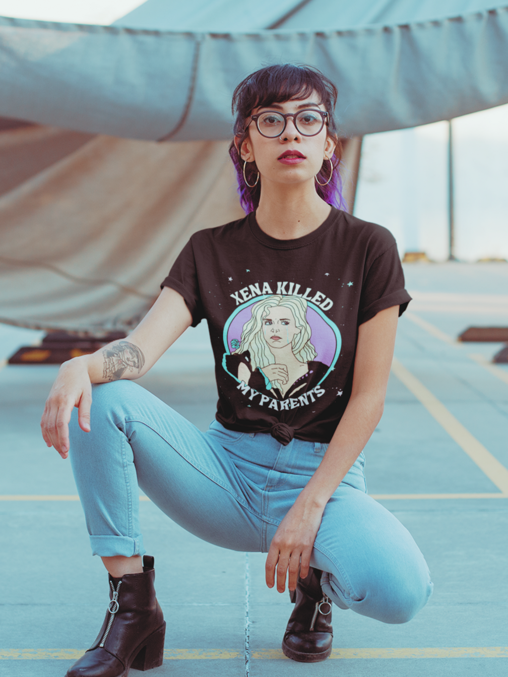 Callisto "Xena Killed My Parents" Super Soft Unisex Tshirt