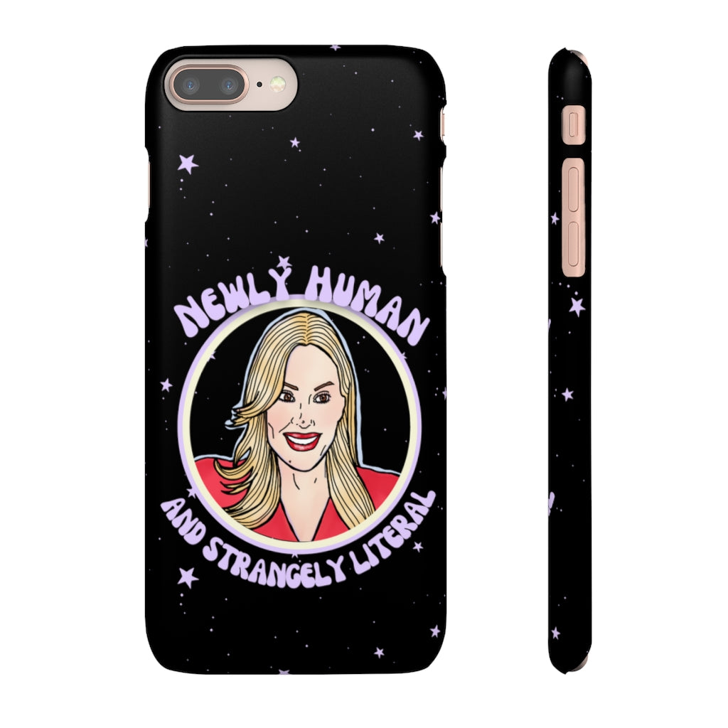 "Newly Human and Strangely Literal" Phone Snap Case