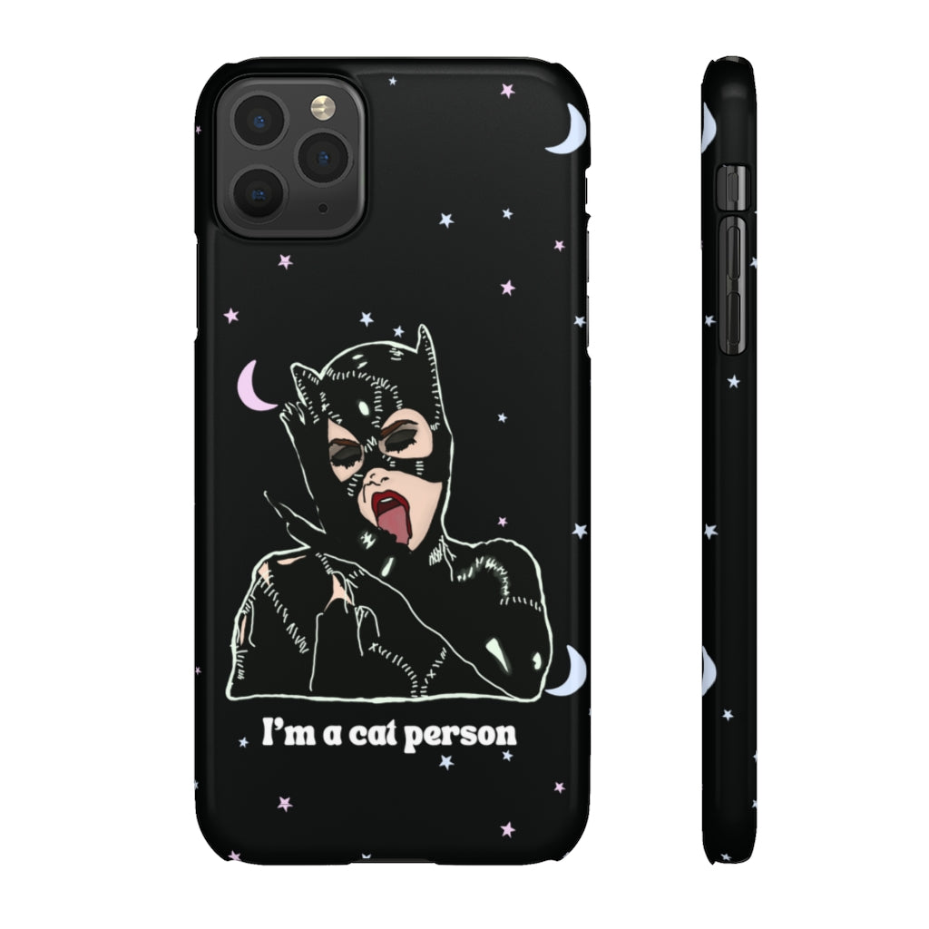 "I'm a Cat Person" Phone Snap Case