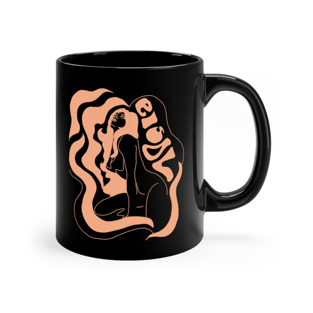 Leo "El Sol" Black Mug