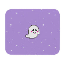 Load image into Gallery viewer, Grinning Ghostie Mouse Pad [purple]
