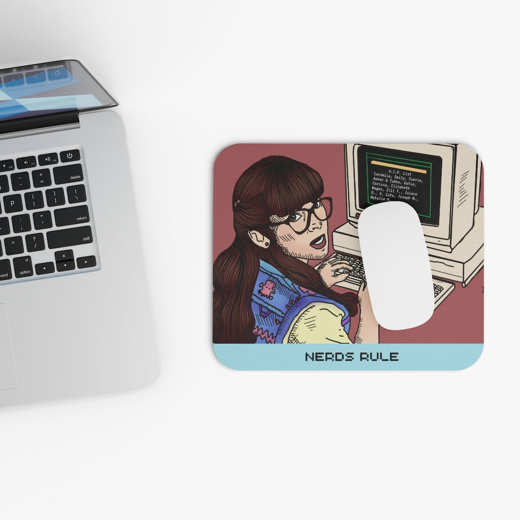 Nerds Rule Mouse Pad