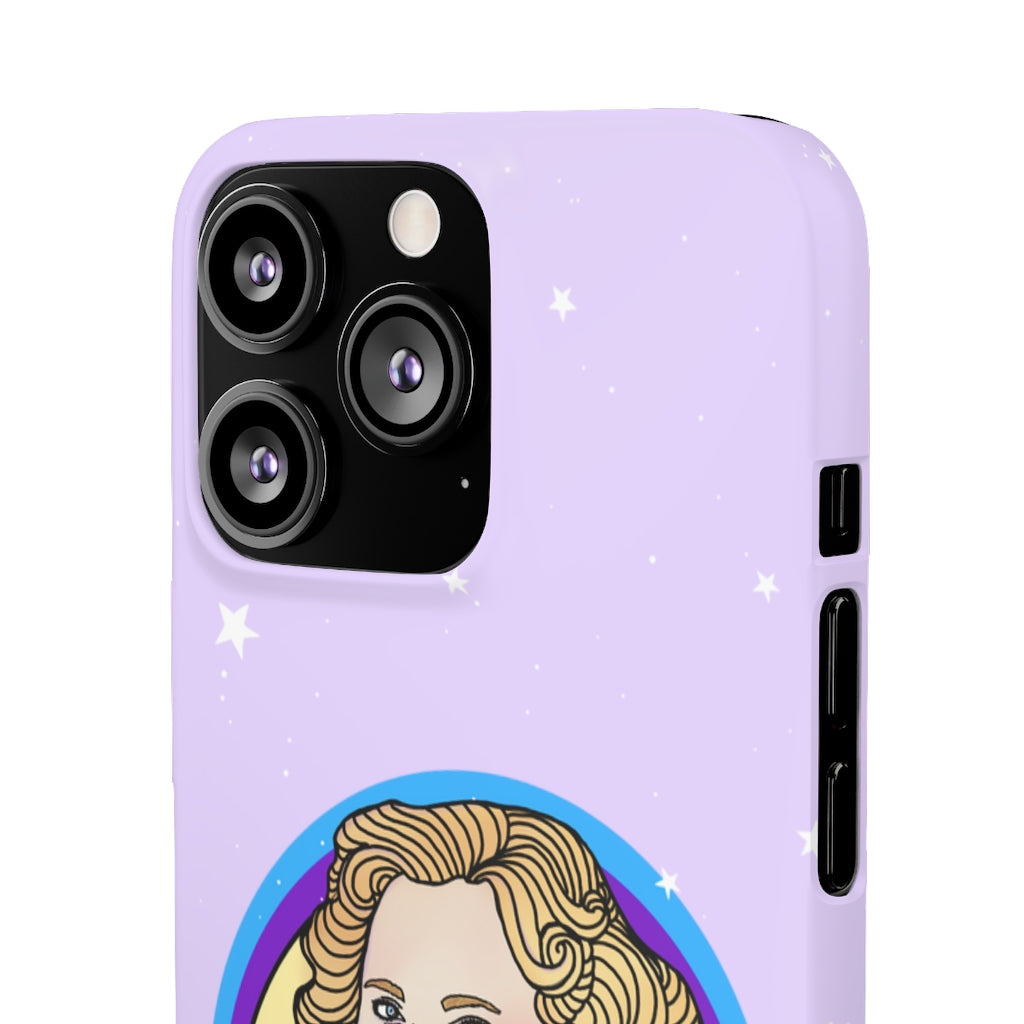 Kitty Forman "Mother Knows Best" Phone Snap Case [lilac]