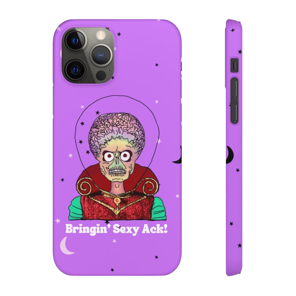 Mars Attacks "Bringin' Sexy Ack!" Phone Snap Case [purple]