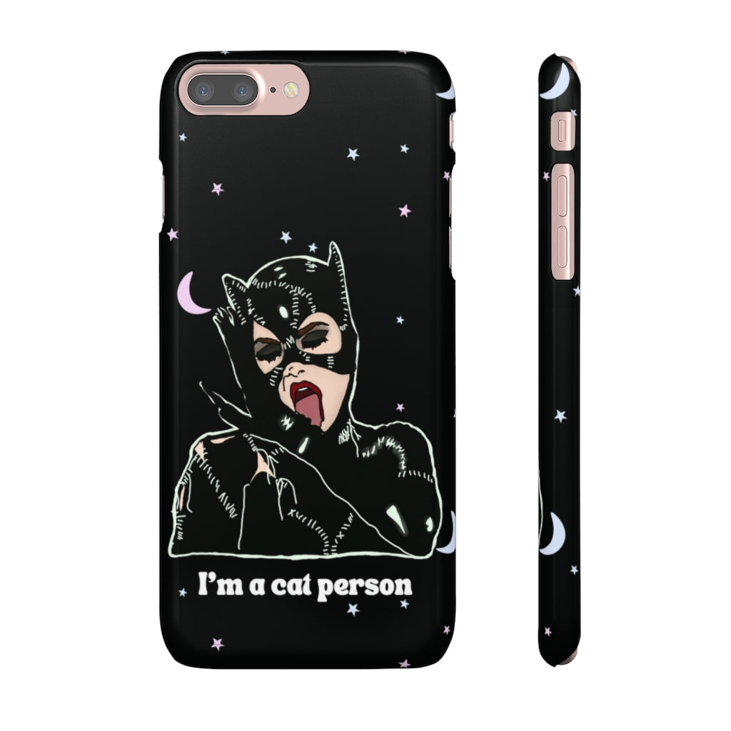 "I'm a Cat Person" Phone Snap Case