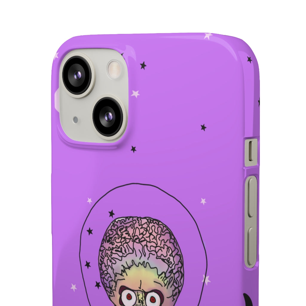 Mars Attacks "Bringin' Sexy Ack!" Phone Snap Case [purple]