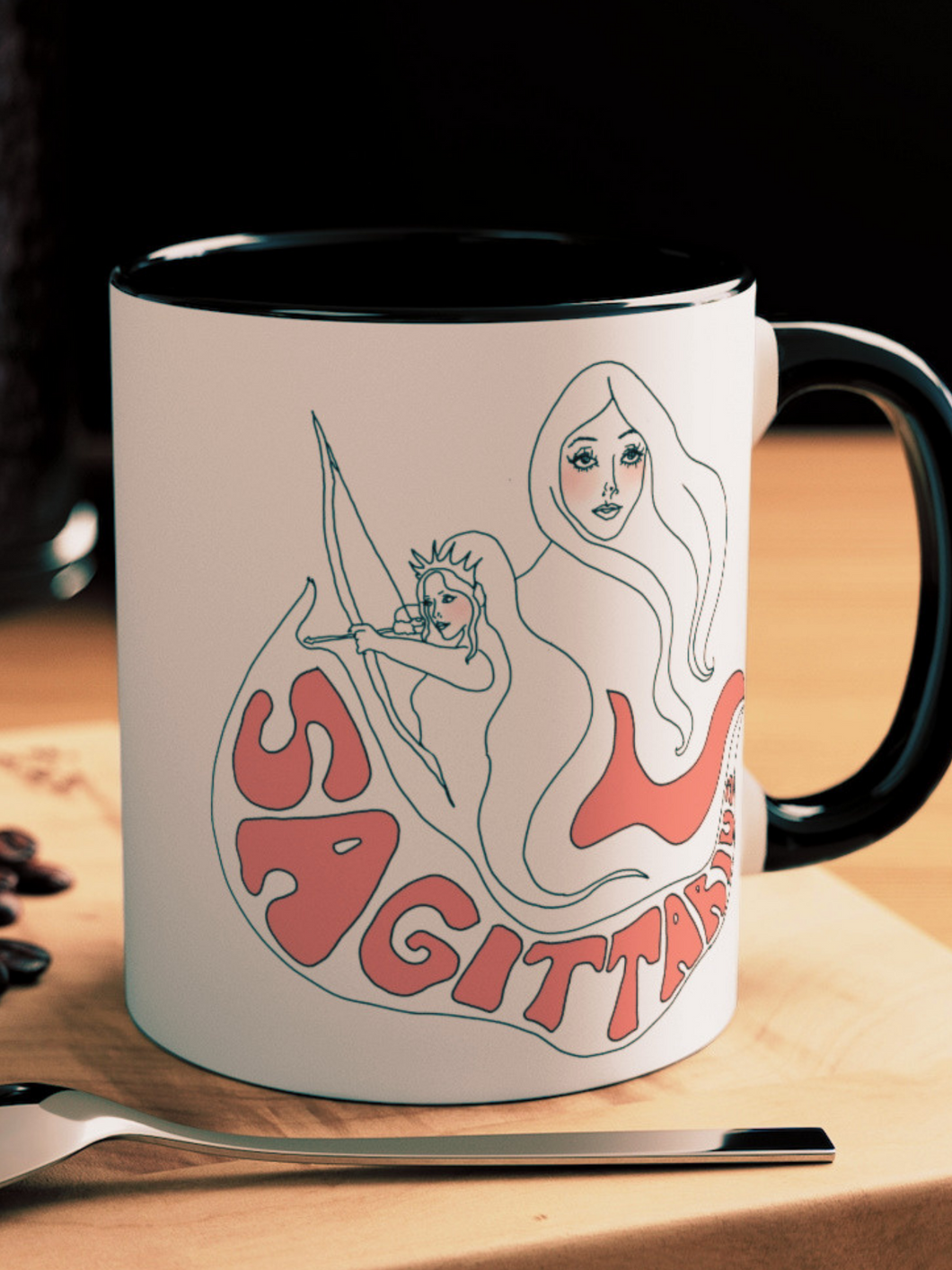 Sagittarius Goddess Coffee & Tea Mug