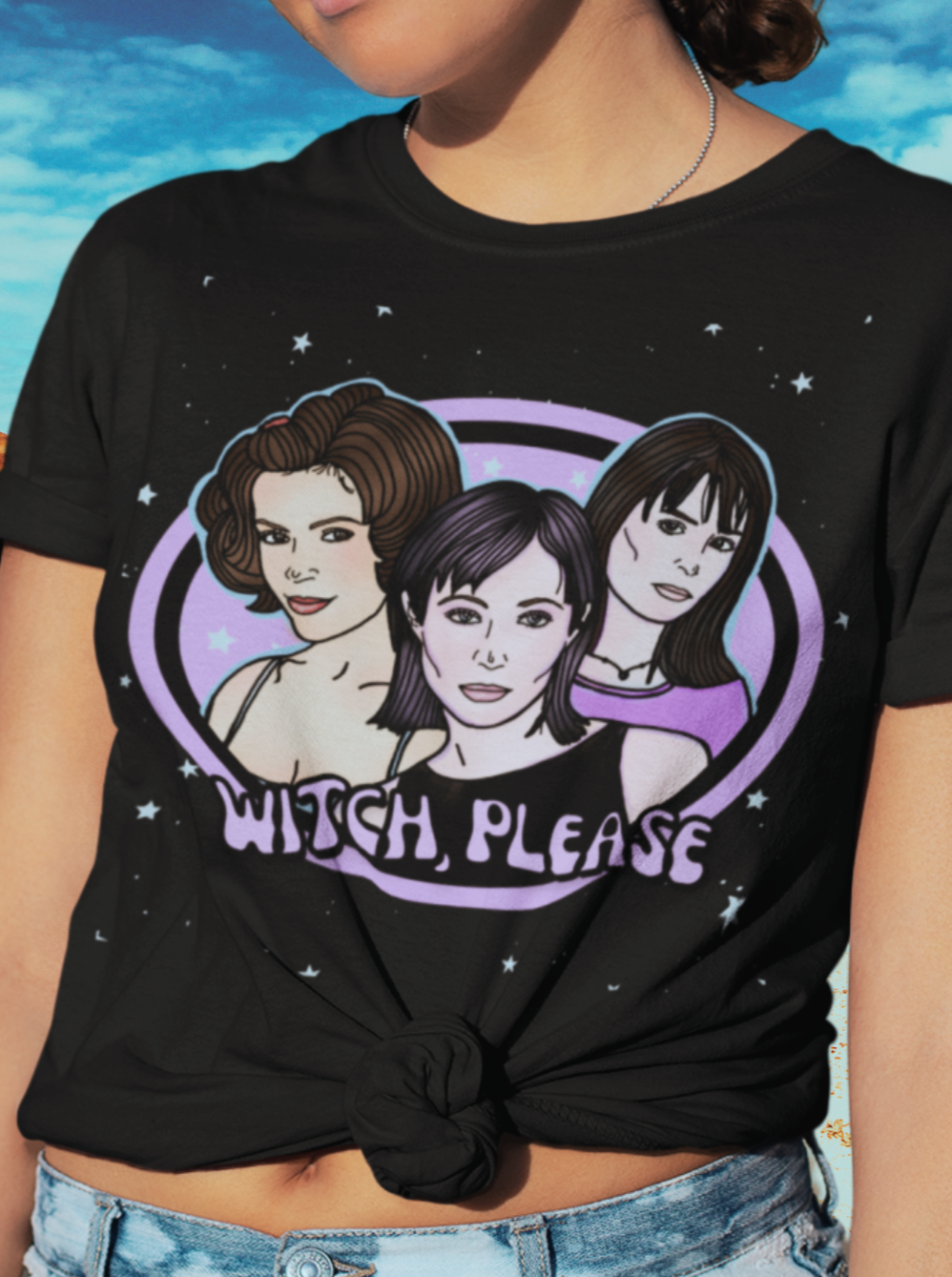 "Witch, Please" Charmed 98 Super Soft Unisex Tshirt