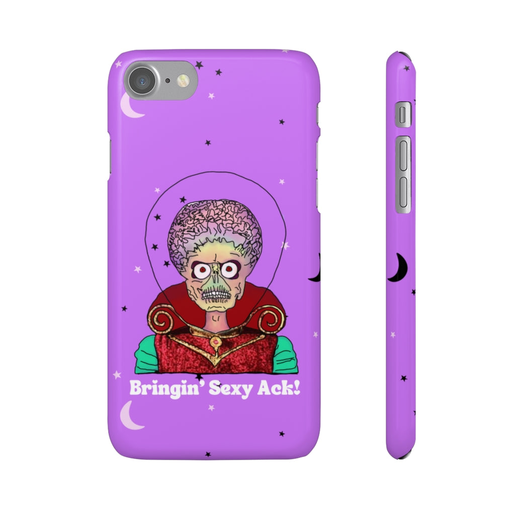 Mars Attacks "Bringin' Sexy Ack!" Phone Snap Case [purple]
