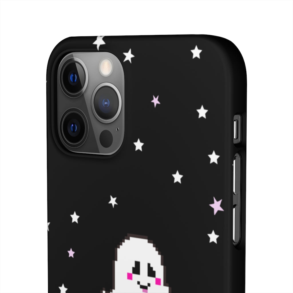 Grinning Ghostie Phone Snap Case