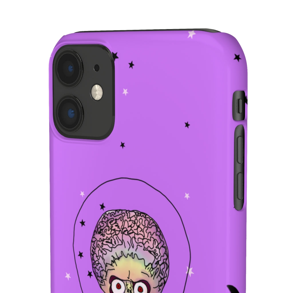 Mars Attacks "Bringin' Sexy Ack!" Phone Snap Case [purple]