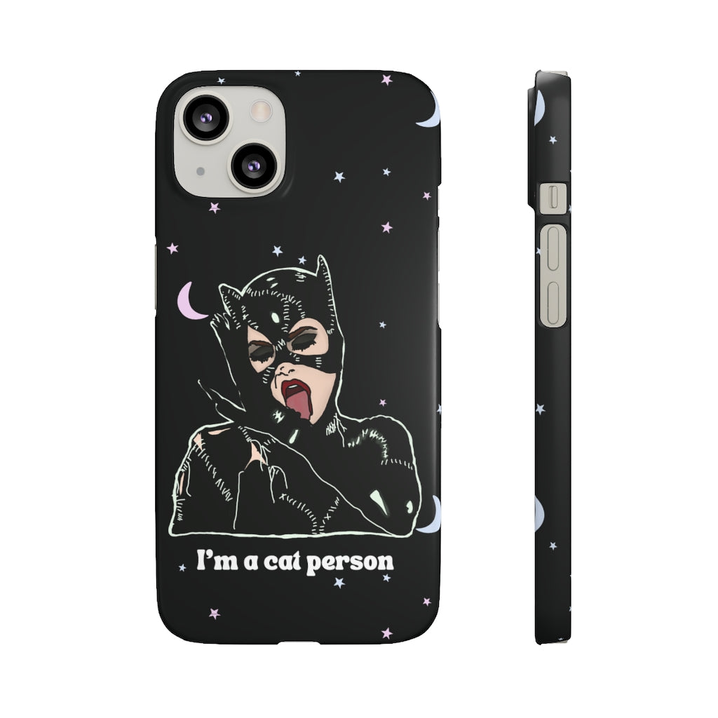 "I'm a Cat Person" Phone Snap Case