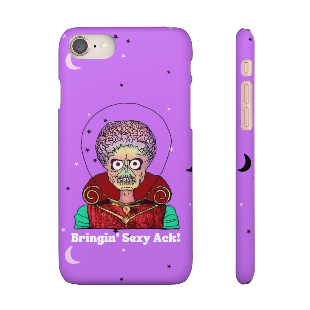 Mars Attacks "Bringin' Sexy Ack!" Phone Snap Case [purple]