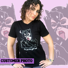 Load image into Gallery viewer, “I&#39;m a Cat Person” Catwoman Unisex Super Soft Tshirt
