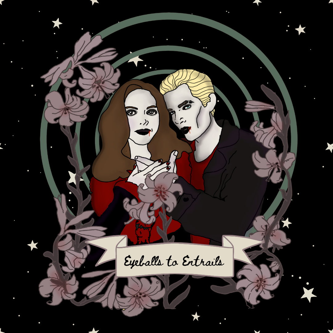 “Eyeballs to Entrails” Spike & Drusilla  Super Soft T-shirt