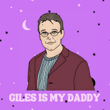 Load image into Gallery viewer, “Giles is My Daddy” Buffy  Super Soft T-shirt
