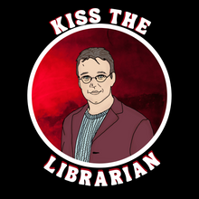 Load image into Gallery viewer, Kiss The Librarian Giles Heavy Comfy Sweatshirt
