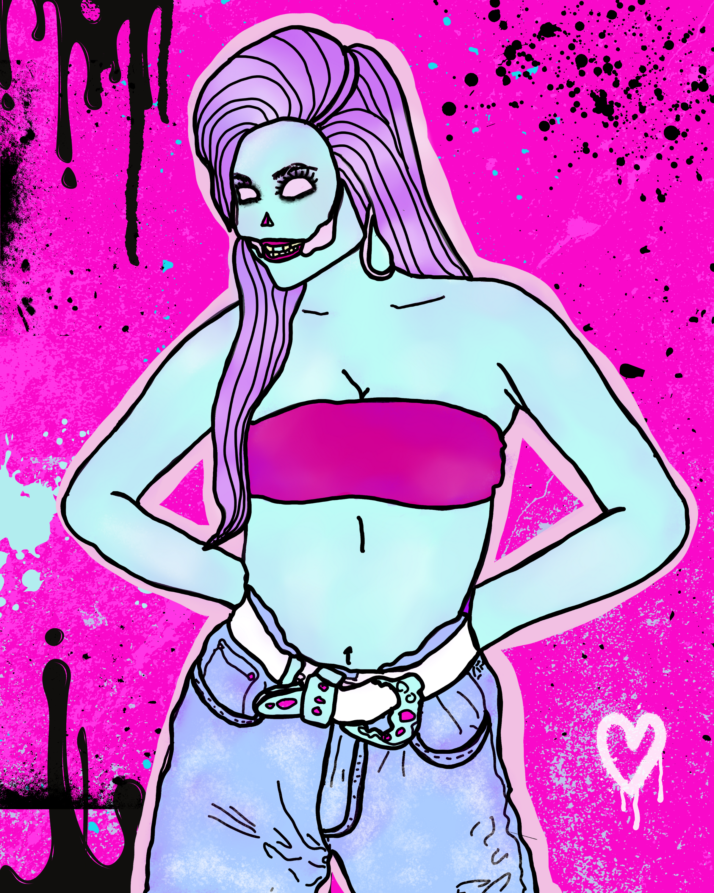 It's The 90's; Get Hip Poster/ Archival Print