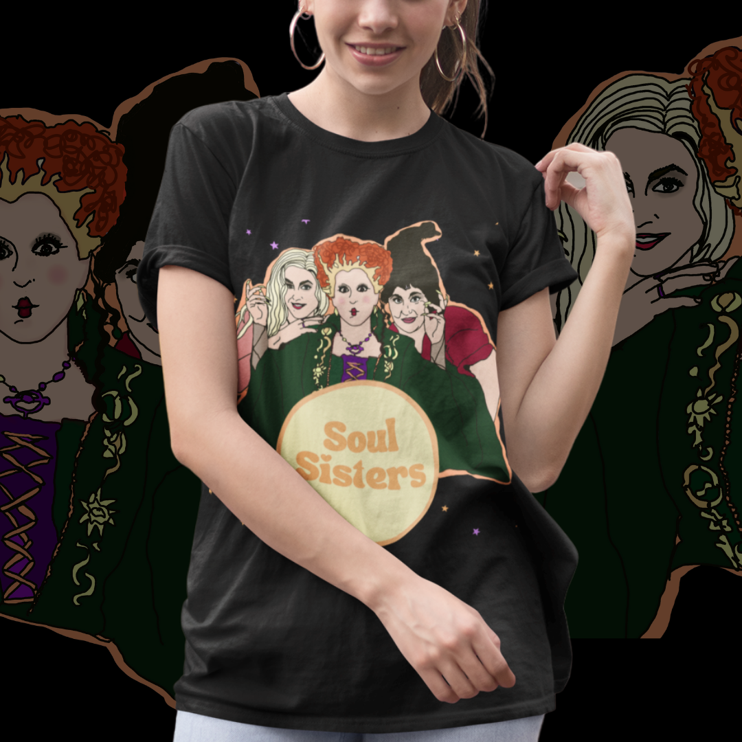 “Soul Sisters” Hocus Pocus   Unisex T-Shirt