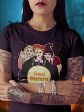 Load image into Gallery viewer, “Soul Sisters” Hocus Pocus   Super Soft T-Shirt
