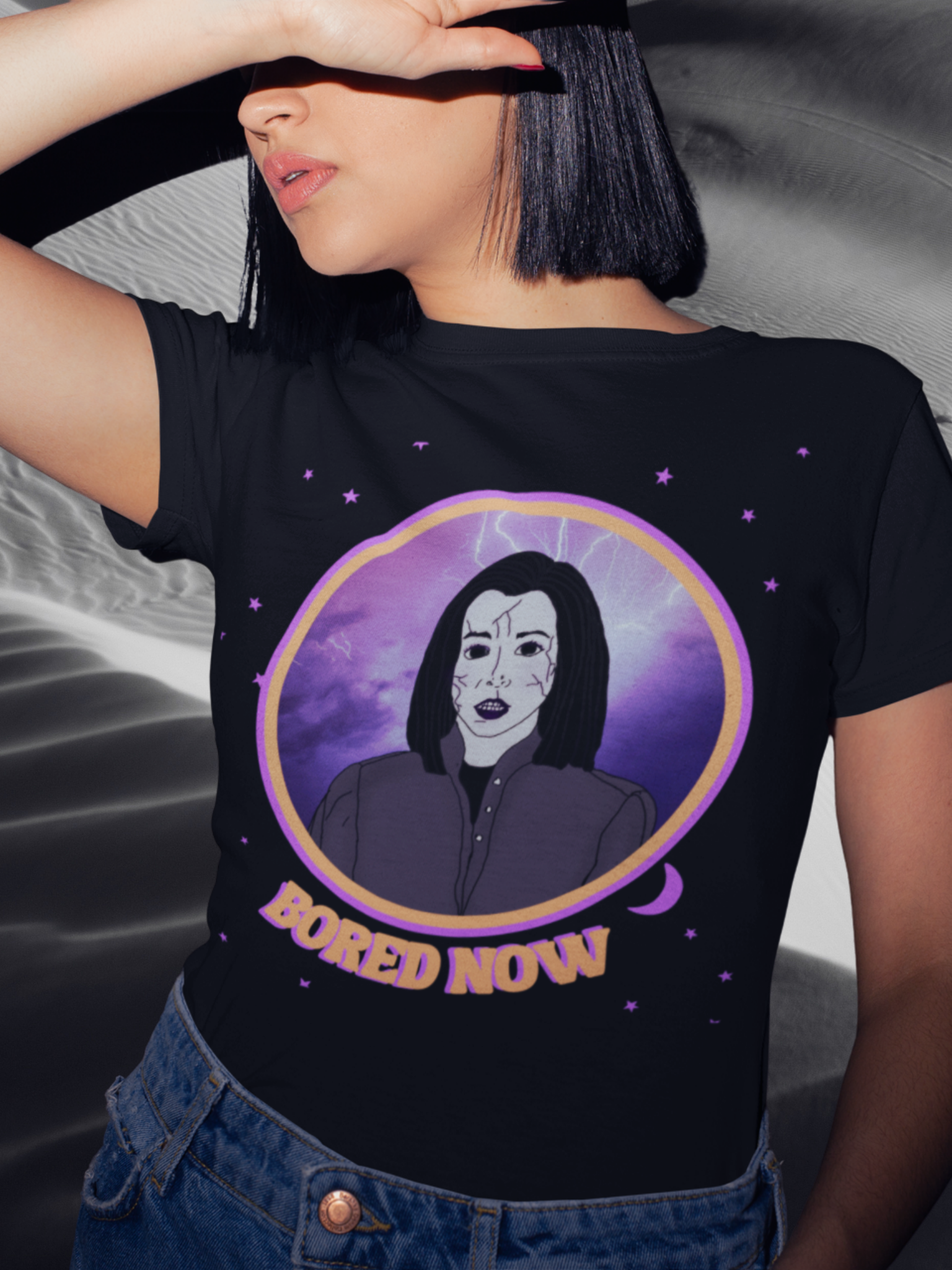 "Bored Now" Dark Willow Unisex T-shirt