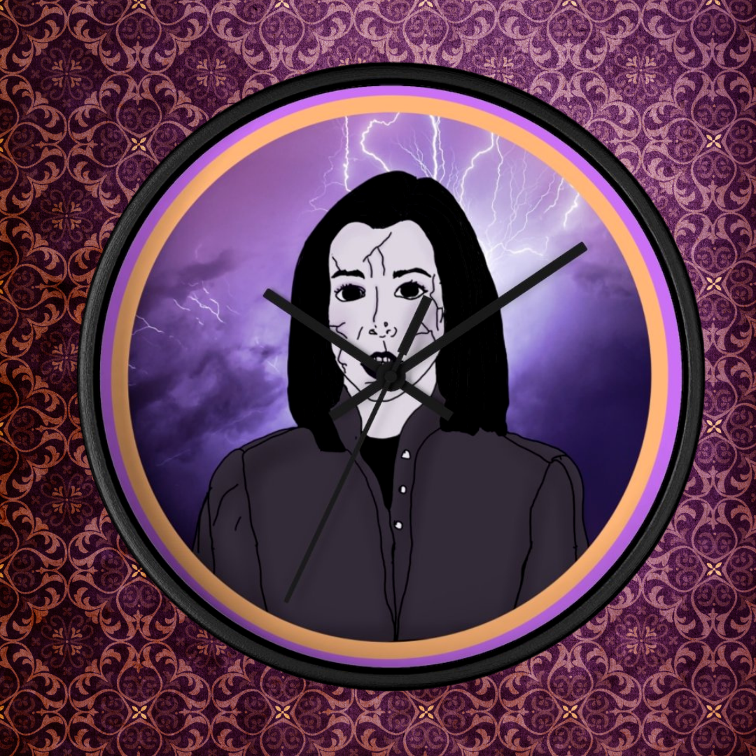 Dark Willow Wall Clock