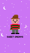 Load image into Gallery viewer, 8bit Freddy Sweet Dreams Wallpaper Free Instant Download

